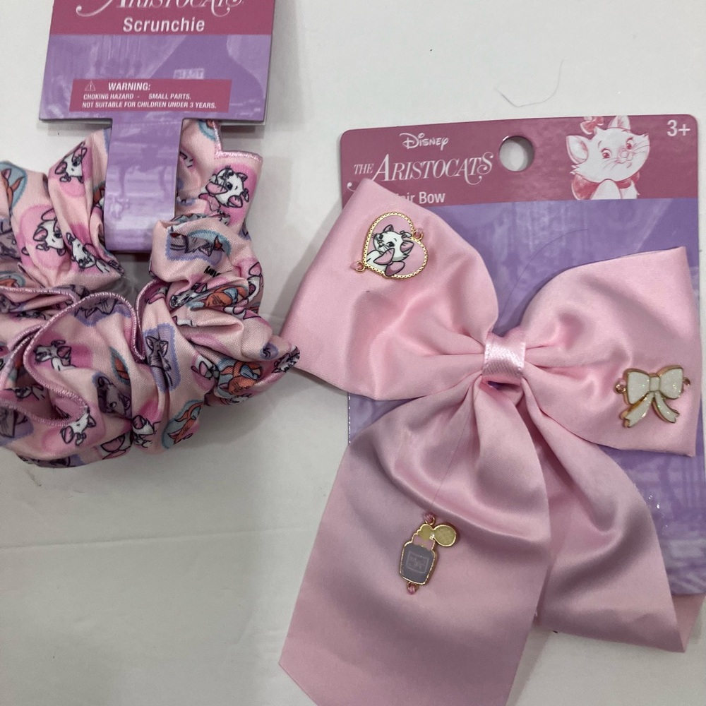 Disney Aristocats Bow/Scrunchie Set